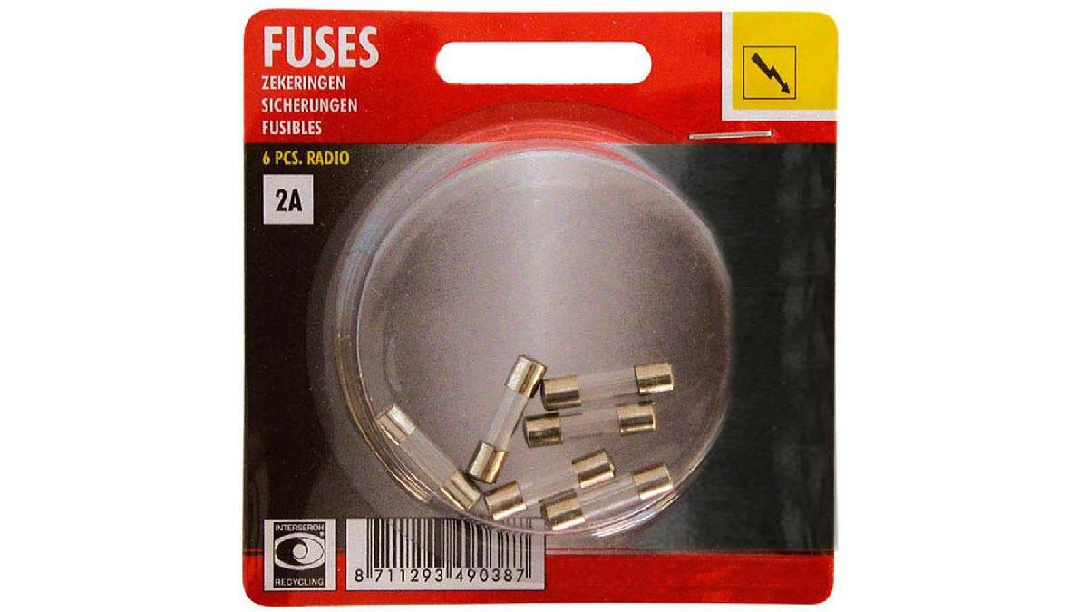 Fusibles+radio+2A+6-pi%C3%A8ces